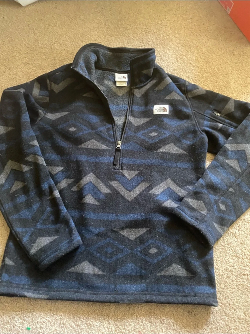 The North Face Men's Gordon Lyons Novelty 1/4 Zip Fleece Pullover Medium